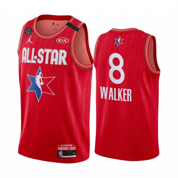 NBA Boston Celtics Trikot Kemba Walker 8 2020 All-Star Jordan Brand Rot Swingman - Herren